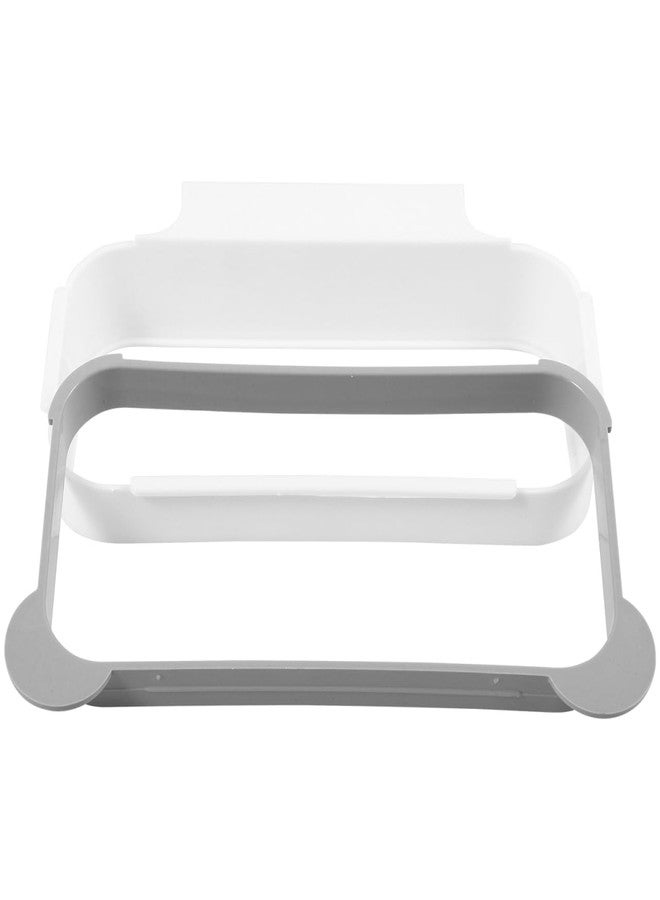 BUGUUYO Portable Hanging Trash Bag Holder Rack, Garbage Bag Organizer - Multi for Kitchen Cabinet Door Storage Cupboard, Kitchen Towel Rails Rack (Grey) - Image 3